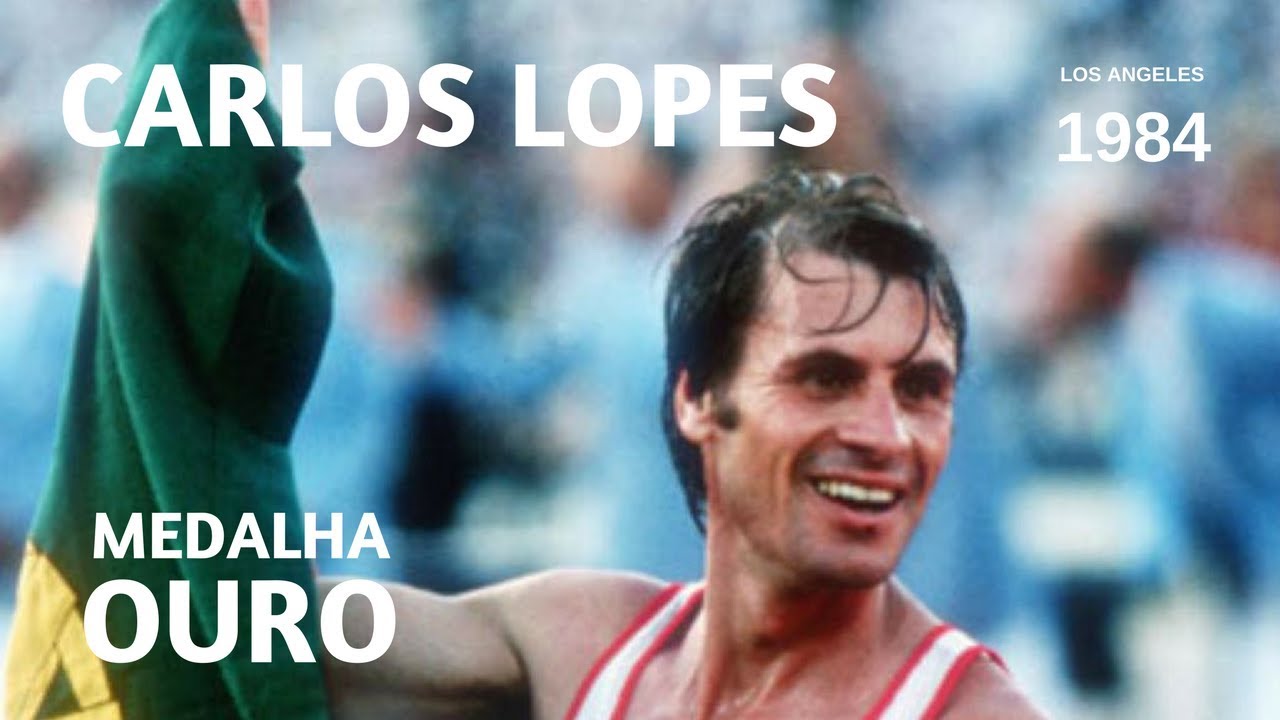 Carlos Lopes - Medalha de Ouro (Jogos Olímpicos Los Angeles, 1984)