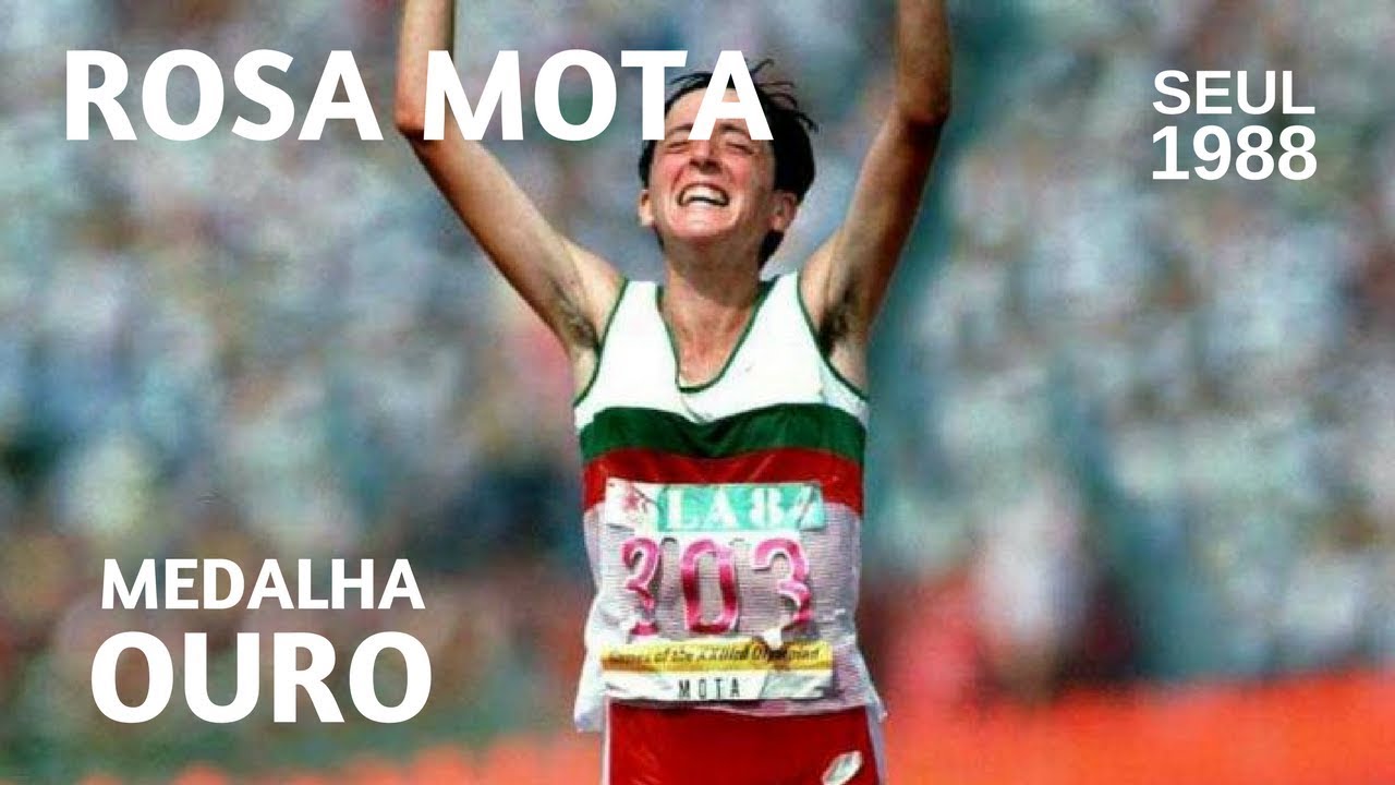 Rosa Mota - Medalha de Ouro (Jogos Olímpicos Seul, 1988)